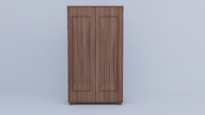 Wooden CNC Jali Work Side Wardrobe